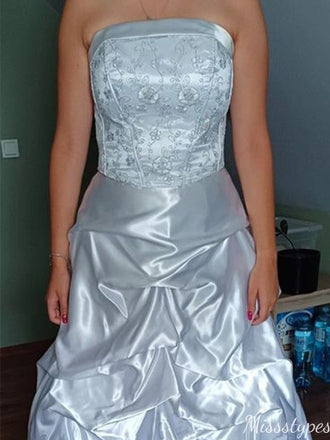 Gorgeous Strapless Sheath Long Prom Dress Ideas, Evening Party Dresses,ZX1156