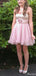 Gorgeous Strapless A-line Short Mini Homecoming Dress,HM582