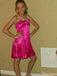 Elegant Strapless A-line Short Mini Homecoming Dress,HM585