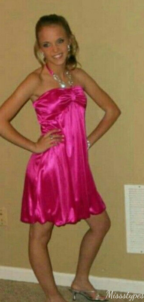 Elegant Strapless A-line Short Mini Homecoming Dress,HM585