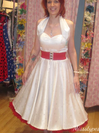 Vintage Halter A-line Long Prom Dress Ideas, Evening Party Dresses,ZX1178