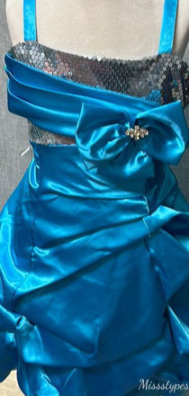 Gorgeous Spaghetii Strap Sheath Short Mini Homecoming Dress,HM590