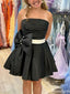 Elegant Strapless A-line Short Mini Homecoming Dress,HM597