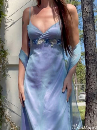 Elegant Spaghetii Strap V-neck Sheath Long Prom Dress Ideas, Evening Party Dresses,ZX1186