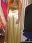 Elegant Spaghetii Strap A-line Long Prom Dress Ideas, Evening Party Dresses,ZX1187