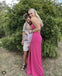 Sexy Mermaid Side Slit Long Prom Dress To Impress, Evening Party Dresses,ZX427