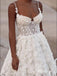 White Appliqued Flower Spaghetti Strap Women Fashion Mini Homecoming Dresses, HM54