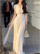 Sexy A-Line V-neck Maxi Long Prom Dress Ideas, Evening Party Dresses,ZX473