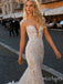 Alluring Strapless Sweetheart Appliqued Long Mermaid Wedding Dresses HS51