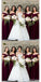 Women Vintage Cabernet Word Shoulder Mermaid Long Bridesmaid Dresses Online, BL19