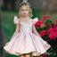 Little Fairy Baby Cute-Pink Tulle Mini Flower Girl Dresses, ET03