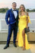 Sexy Yellow Mermaid Off Shoulder Maxi Long Prom Dress Ideas, Evening Party Dresses,ZX478