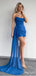 Blue Sexy With Trailing Sweetheart Pleat Women Homecoming Dresses,HM101