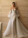 Vintage White Appliqued Mermaid Sweetheart Strapless Floor-Length Elegant Wedding Dresses HS24