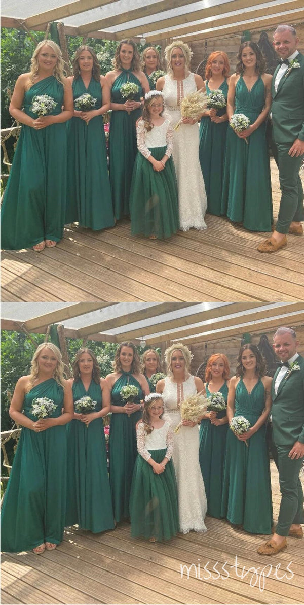 online bridesmaid dress The Best Places to Buy Affordable & Cute Dresses Mismatched Sexy Pink Mermaid Side